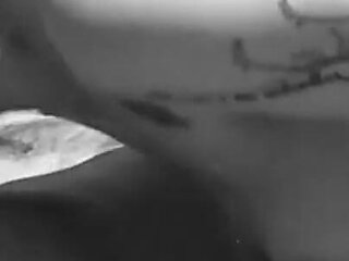 Black and White Moment of Blowjob