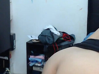 I Wipe My Stepdaughter's String Panties with My Tongue to Feel the Taste of a Virgin Pussy