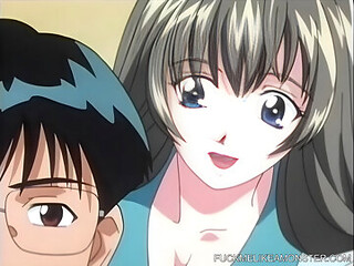 Busty Japanese Anime Teen 18+ Takes Hard Dick