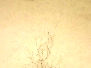 Hairy Pussy and Bellybutton