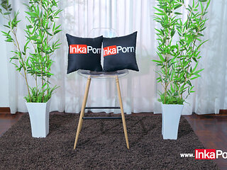 Peruvian Selvatica with a good ass masturbates in the middle of casting for all her InkaPorn fans.