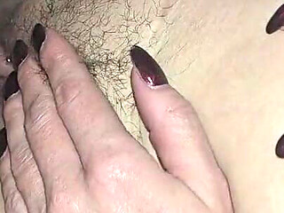 MILF with Hairy Pussy Rides Cock Hard!