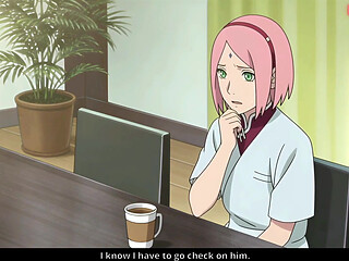 Naruto Fucks and Creampie Sarada While Sakura Is Watching, He Betrayed Boruto (uncensored Hentai)