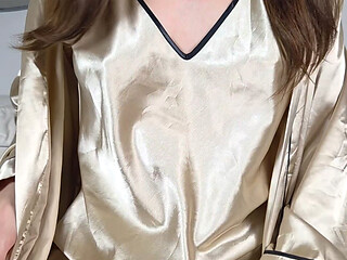Soak That Satin with Your Huge Cumshot
