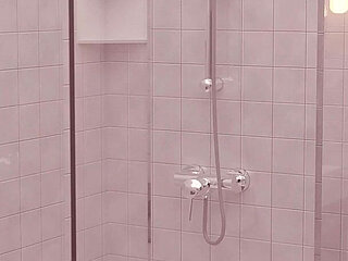 My Pleasure 3 - Lori Kissing First Time Julian in Park Then in Her Bed and Julian Watching Daphne's Shower