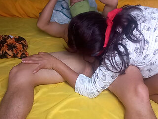 Fuck Me with a Condom so I Don't Get Pregnant!! Stepsister Fucks Hot Stepbrother at Home