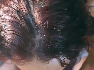 Redhead amateur GF gives blowjob 3