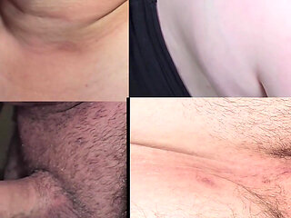 Goon to Premature Ejaculation Compilation! Split Screen