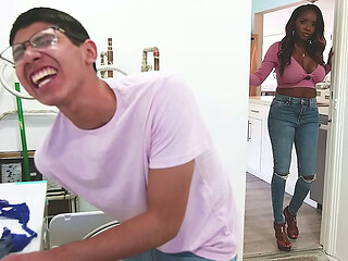 DIEGO WTF ARE YOU DOING WITH MY PANTIES?!