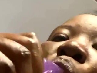 Purple Snake Provokes Squirt