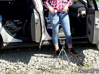 Peeing on the side of the road and many other places - compilation