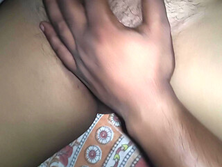 Pussy massage at home before sex with angel mona