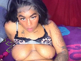 Sexy Tatted Destine Love Teasing