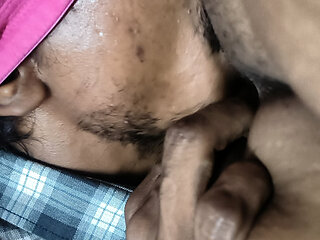 Licking pussy house owner with original audio