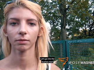 Pink tight pussy! Missy pounded by older guy! Wolf Wagner