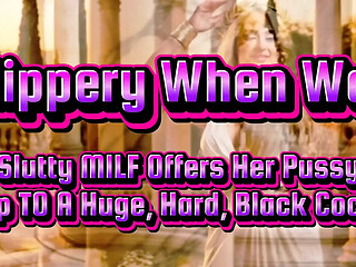 Sexy MILF takes huge BBC in doggy style