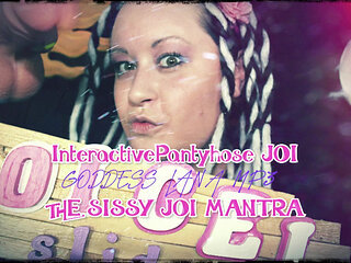 AUDIO ONLY - Interactive pantyhose JOI the sissy JOI mantra