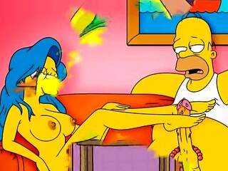 Marge Simpson mature sexwife