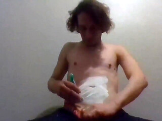 Stomach Shaving Fetish Fanclub Video of the Month (ffvotm) January 2022