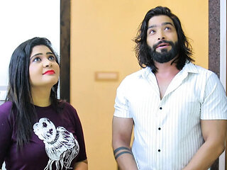 Indian Bhabhi's Room Light Goes Out, Horny Teen Gets Fucked Deep in Doggy Style