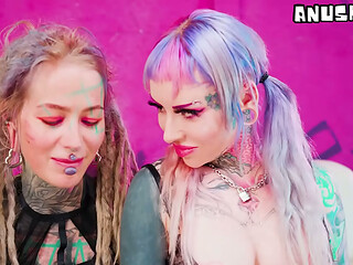 FFM Anal Threesome Big Cock Destroying Fake Tits &amp_ Hot Alternative Pornstars