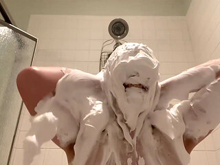 I Get Insanely Messy with Shaving Cream