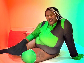 Ebony Shego Drains Your Balls and Your Wallet