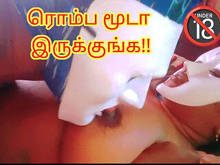 Chennai Tamil Couple Love Making Session with Tamil Audio and Real Loud Moaning