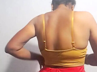 Indian tamil aunty ass show