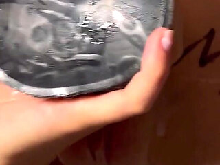 Booty up Dildo in the Hole