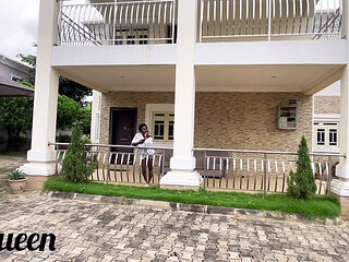 The Gardener with the Giant African Cock