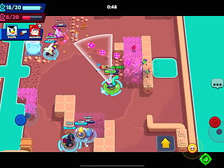 Brawl stars gameplay with emz at 300 trophies