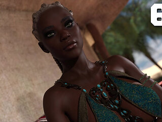 The Lust City 60 - Black Goddess Wants My White Cock