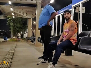 I Sucked the Driver's Dick While Waiting for the Bus.