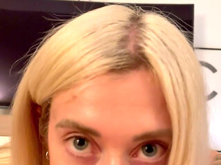 I Ride Him and Bounce My Boobs Mmm Want Ride You and You Cum in My Pussy?