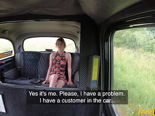 Fake Taxi - Peeping Cabbie Fucks Skinny Alt Redhead Ariela Donovan