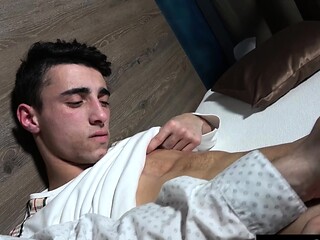 Handsome Czech Boy With Abs Gets Handjob by Stranger