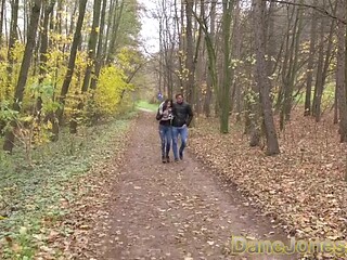 Dane Jones Public blowjob and passionate fuck for big tits Latina