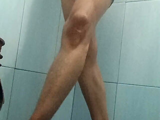 Explosive Cum in Shower: Intense Masturbation Under the Shower All the Way