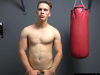 Gym Stud Handjob After Workout