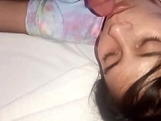 Peruvian babe with perfect tits surprises him during hard sex