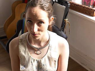 Maid Cleaning Against the Clock or Else a Spanking Awaits
