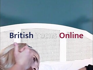 Blonde teen Ellie Shou gets her pussy eaten and deepthroats big cock