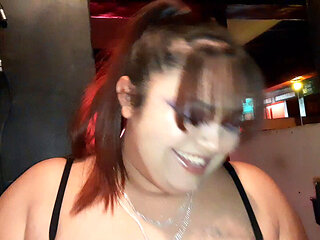 Co-worker Blowjob #1 - Cum in Mouth in Deejay Booth
