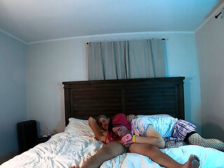 Trans Kelsey Masters Gives Jake Grand a BJ