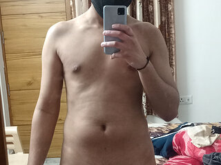 Little johny dancing without any clothes