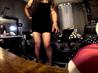 Showing of my legs and butt