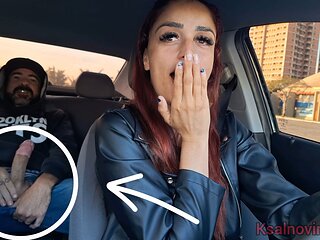 Slutty App Driver Catches Passenger Masturbating Behind...what Now?