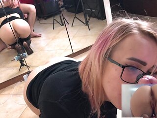 Suck my dick, favorite math teacher Angelya G loves giving blowjobs