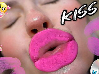 Deep Pinky Sugar Kiss Spit Fetish Kissing